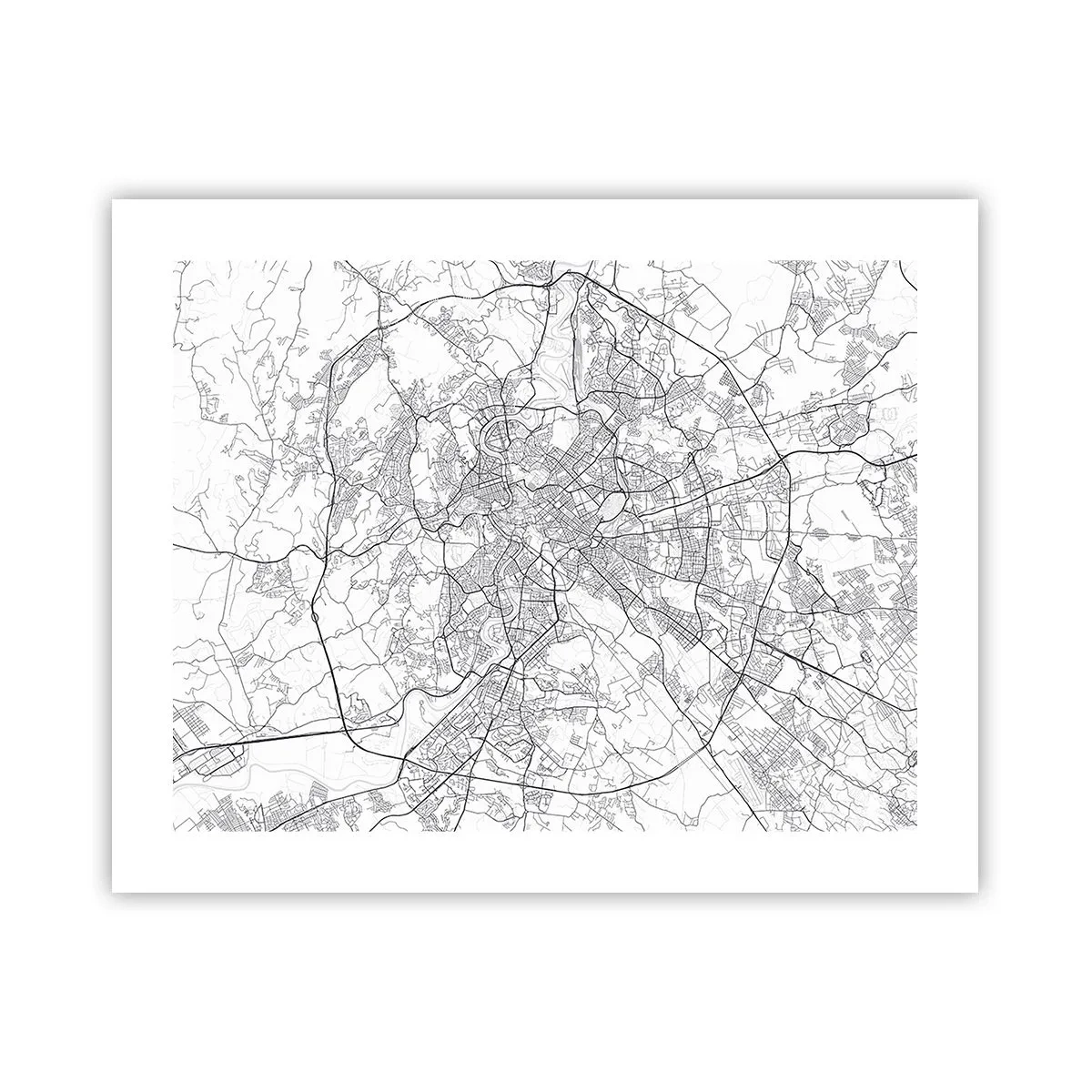 Pôster - Círculo romano - 50x40 cm