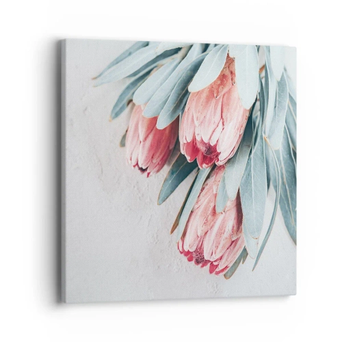 Quadro em tela - Envergonhadas da sua própria beleza - 40x40 cm