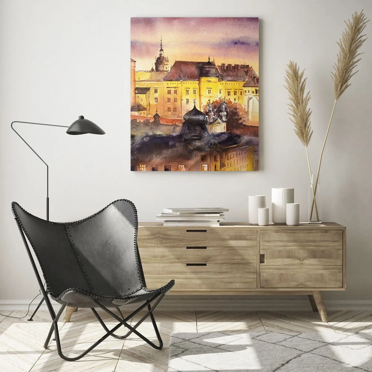 Quadro em vidro - História e conto de fadas - 50x70 cm