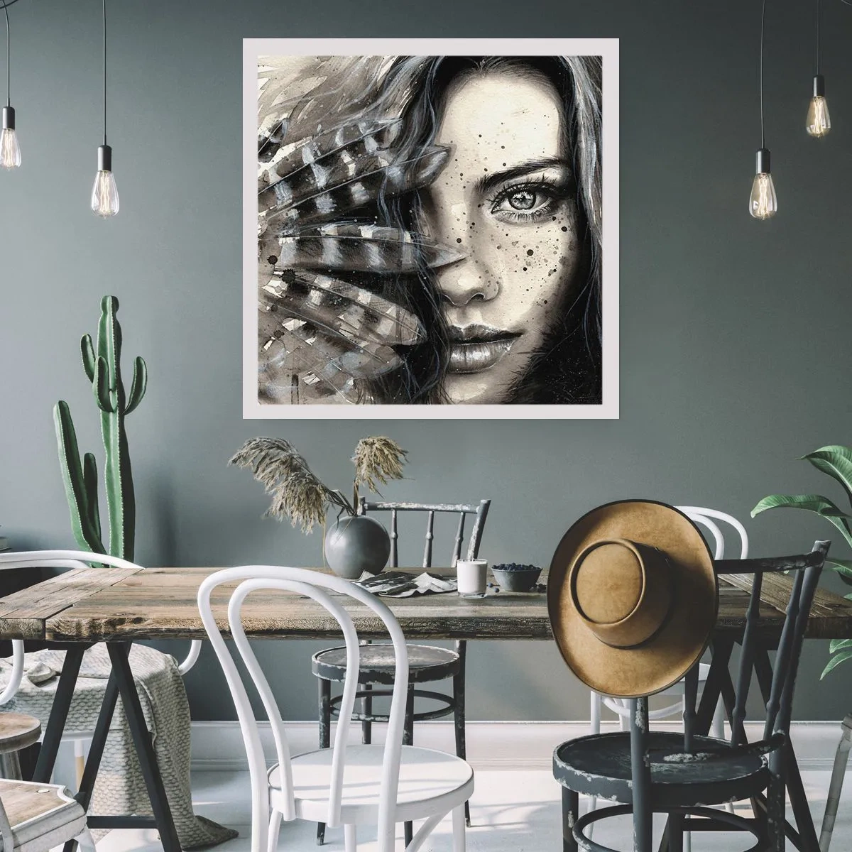 Pôster - Beleza selvagem - 60x60 cm
