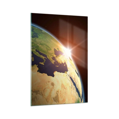 Quadro em vidro - Nascer do Sol - 70x100 cm