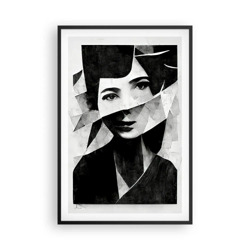 Pôster com moldura preta - O que és de verdade... - 61x91 cm