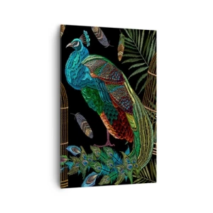 Quadro em tela - Em vestes reais - 80x120 cm