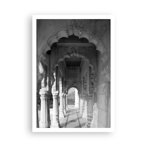 Pôster - Contos de fadas orientais acontecem aqui - 70x100 cm