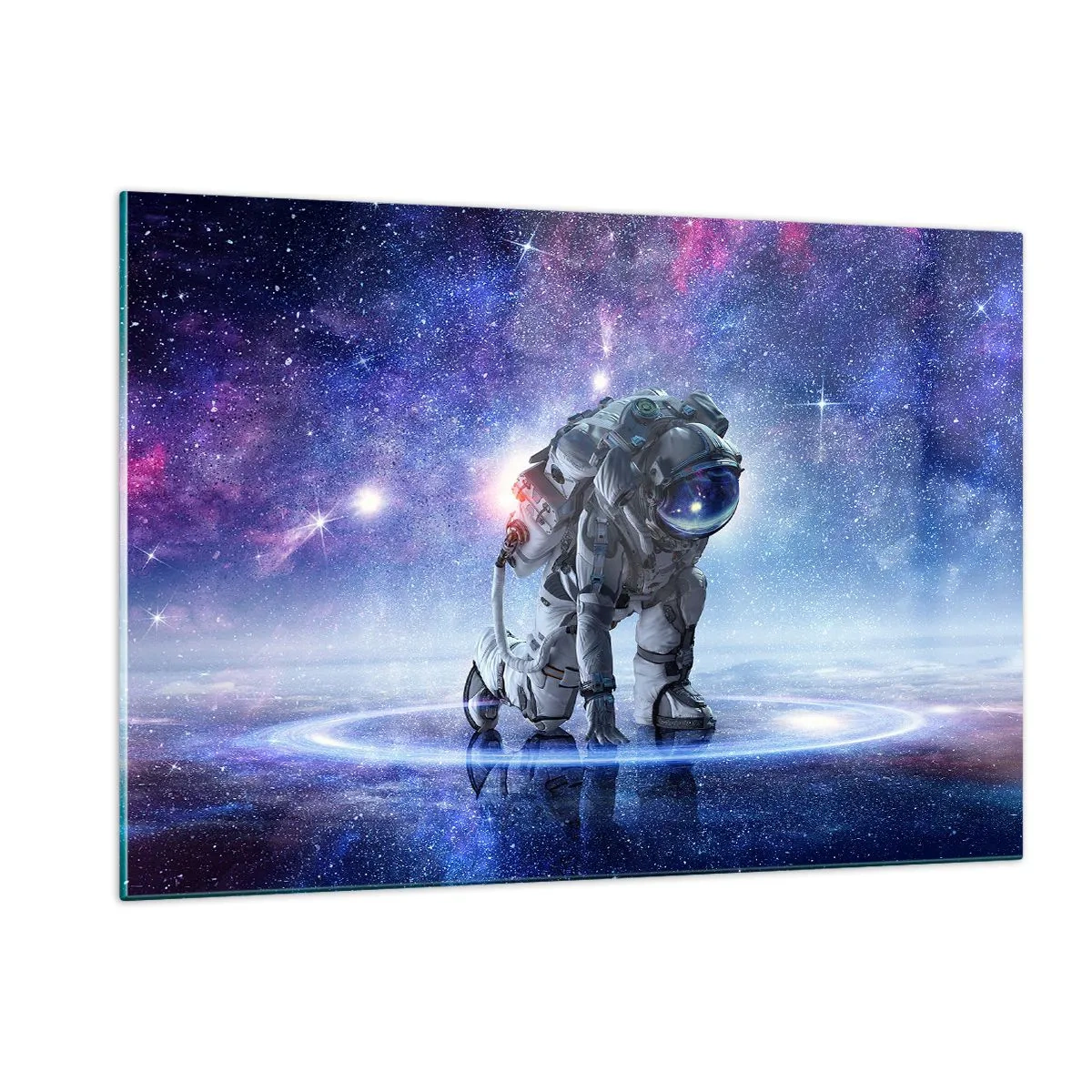 Quadro em vidro - Céu estrelado acima de mim - 120x80 cm