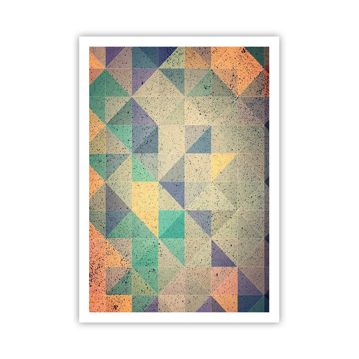 Pôster - República dos triângulos - 70x100 cm