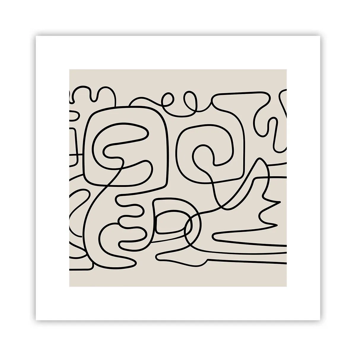 Pôster - Na trilha - 30x30 cm