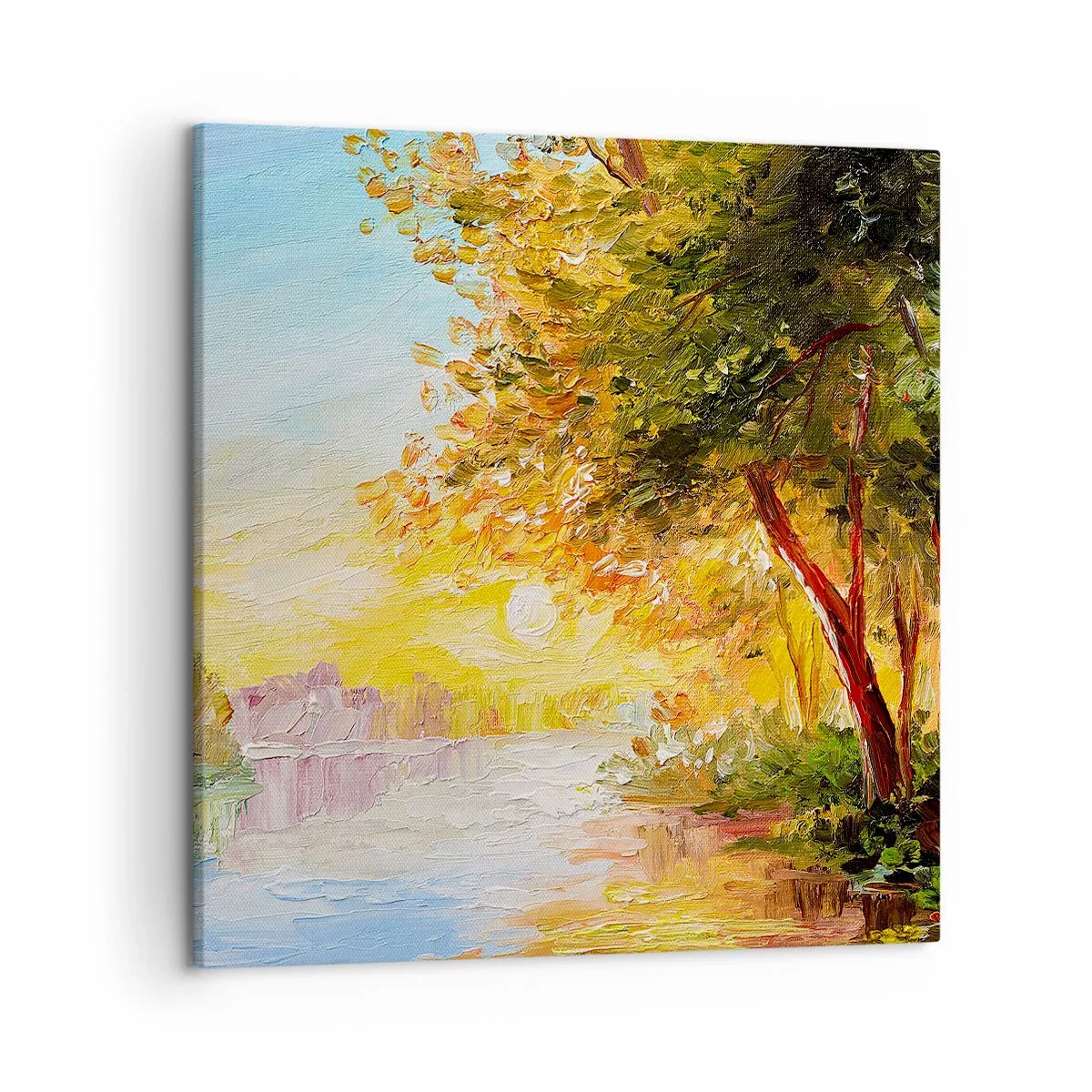 Quadro em tela - Et in Arcadia ego - 50x50 cm
