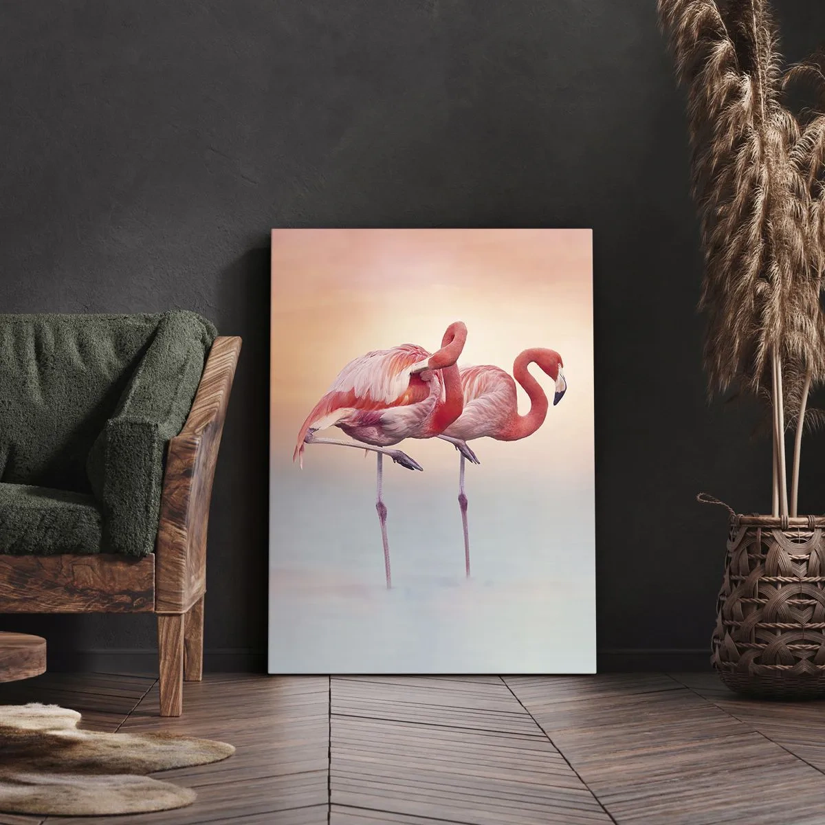 Quadro em tela - Na cor do sol poente - 50x70 cm