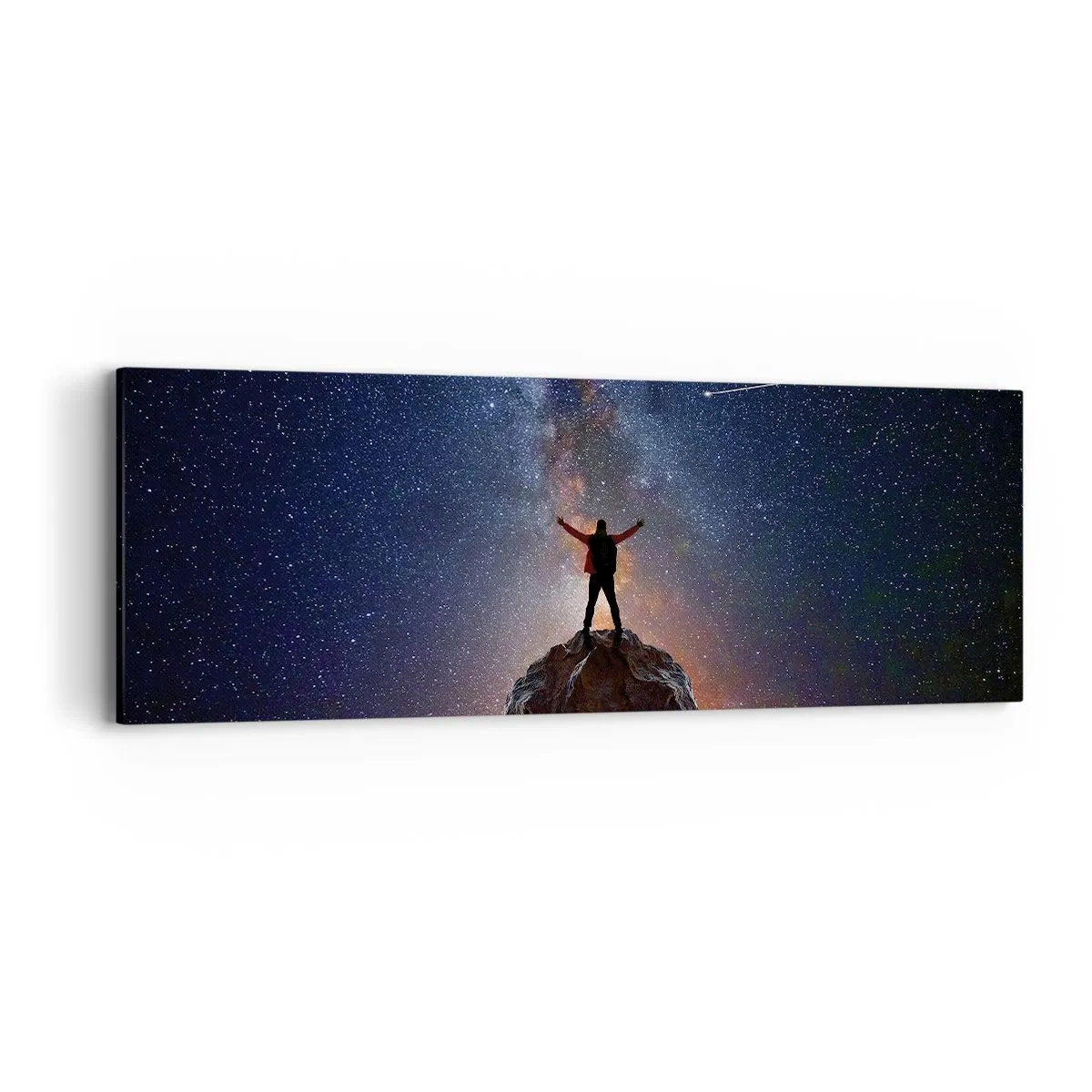 Quadro em tela - A força está comigo! - 90x30 cm