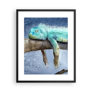 Pôster com moldura preta - Estamos bem! - 40x50 cm