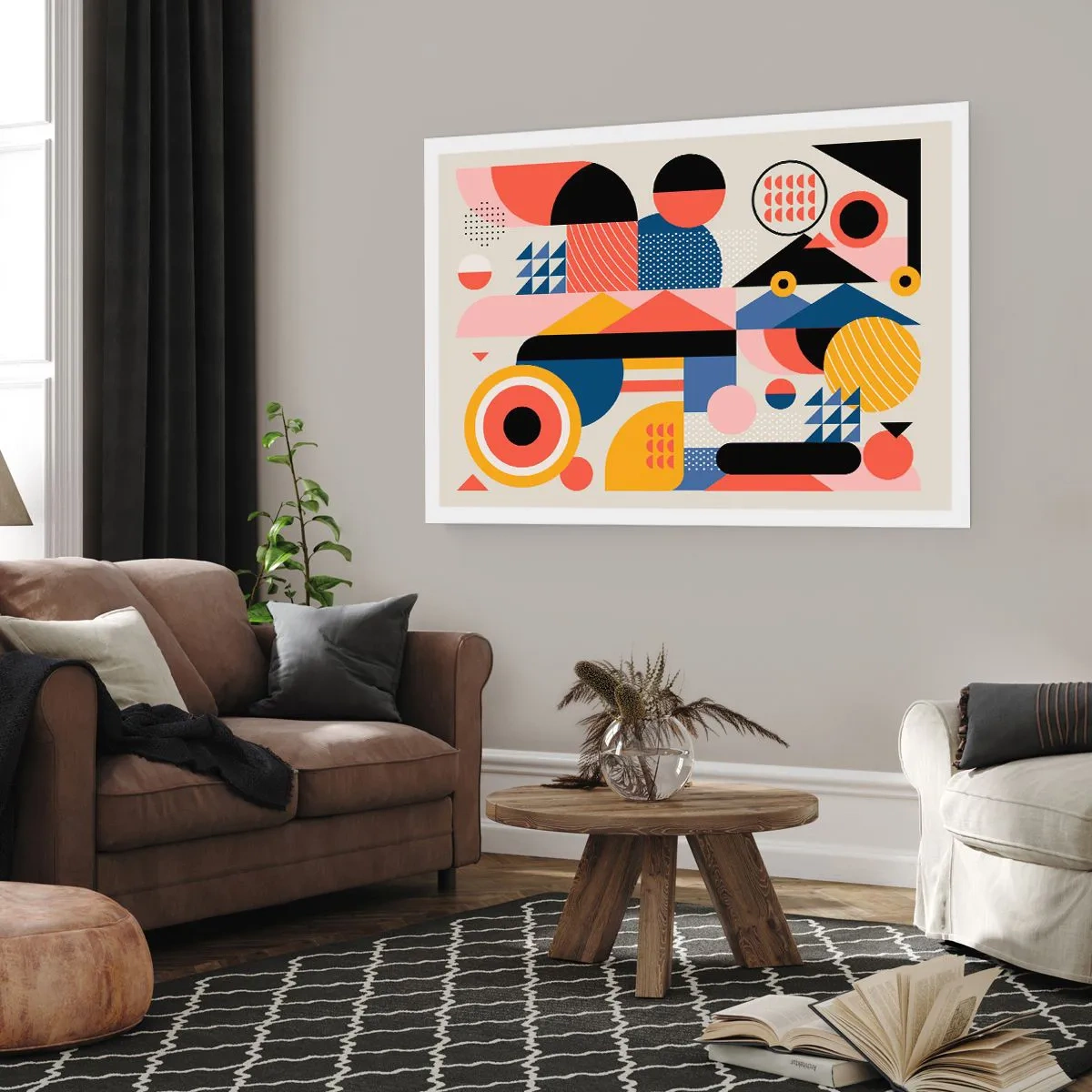 Pôster - Composição: brincar - 100x70 cm