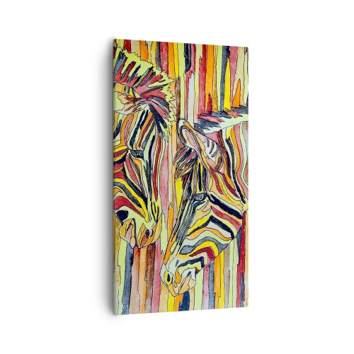 Quadro em tela - Então você também... - 55x100 cm