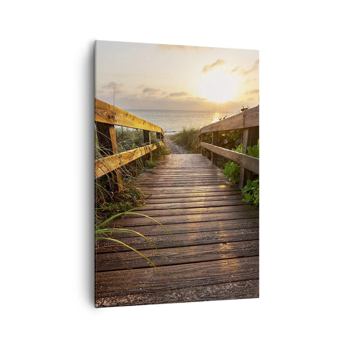Quadro em tela - Direto para a costa - 70x100 cm
