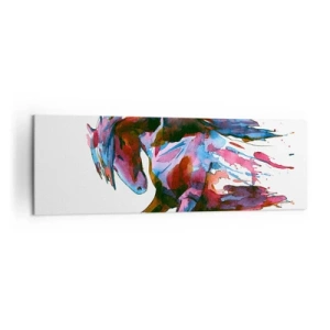 Quadro em tela - Em êxtase - 160x50 cm