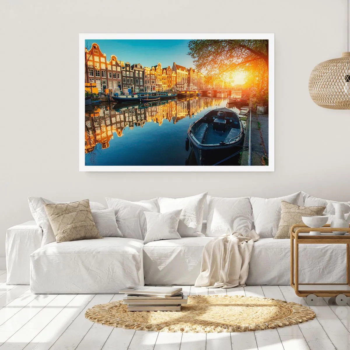 Pôster - Manhã em Amsterdã - 100x70 cm