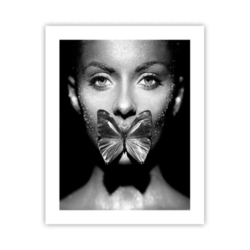 Pôster - O beijo da borboleta - 40x50 cm