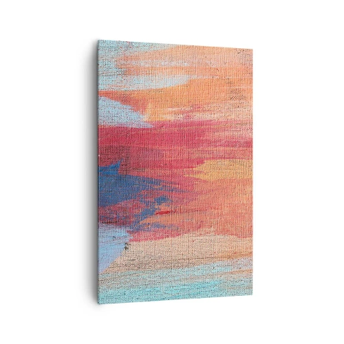 Quadro em tela - Flutuar pelo arco-íris - 80x120 cm