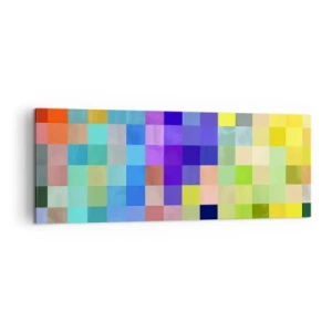 Quadro em tela - Todos diferentes, todos iguais - 140x50 cm