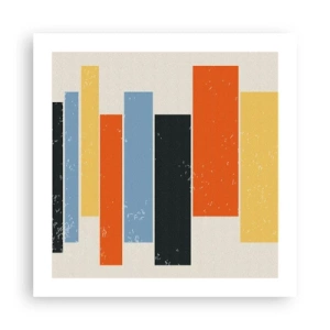 Pôster - Notação musical - 50x50 cm