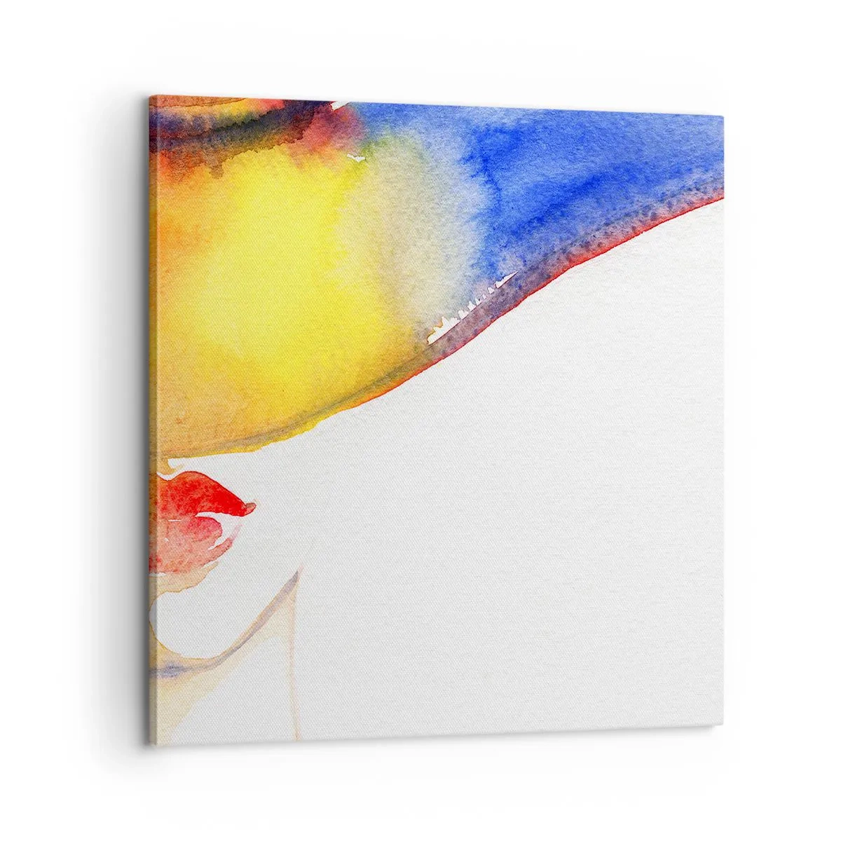 Quadro em tela - Retrato de uma dama    - 60x60 cm
