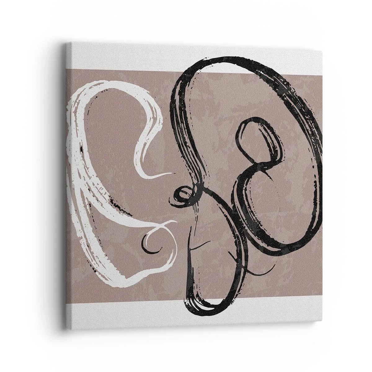 Quadro em tela - Composição – a busca pela plenitude - 30x30 cm