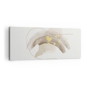 Quadro em tela - Encontrado no espaço - 120x50 cm