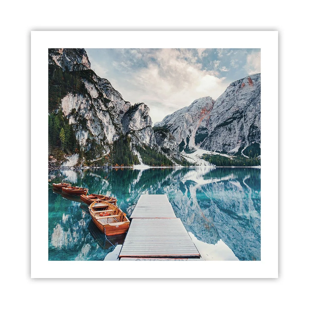 Pôster - Vamos mostrar-lhe a beleza - 50x50 cm