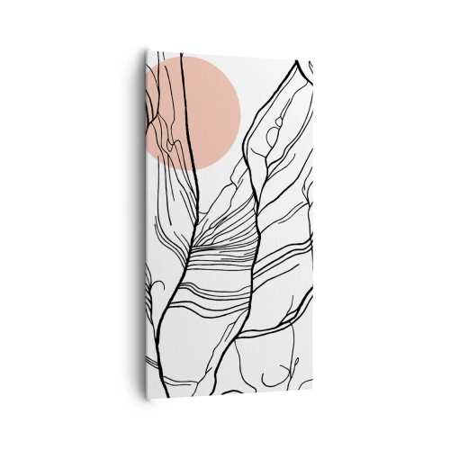 Quadro em tela - Numa rede de galhos - 65x120 cm