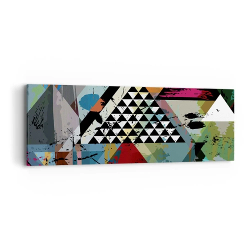 Quadro em tela - Como é simples - 90x30 cm