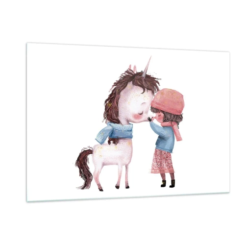 Quadro em vidro - Conto do inverno - 120x80 cm