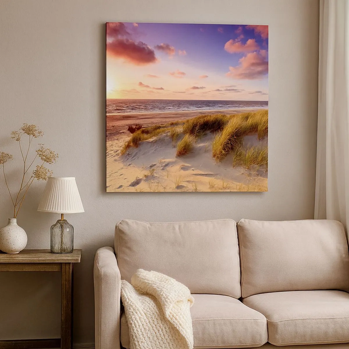 Quadro em tela - Ar com cheiro de verão - 30x30 cm