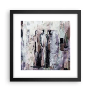 Pôster com moldura preta - Três misteriosos - 30x30 cm