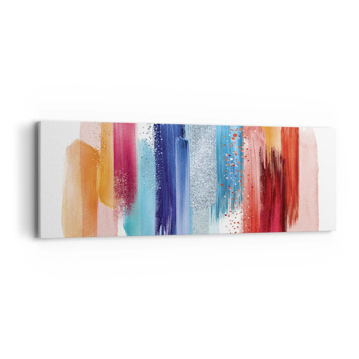 Quadro em tela - Para cima e para baixo  - 90x30 cm