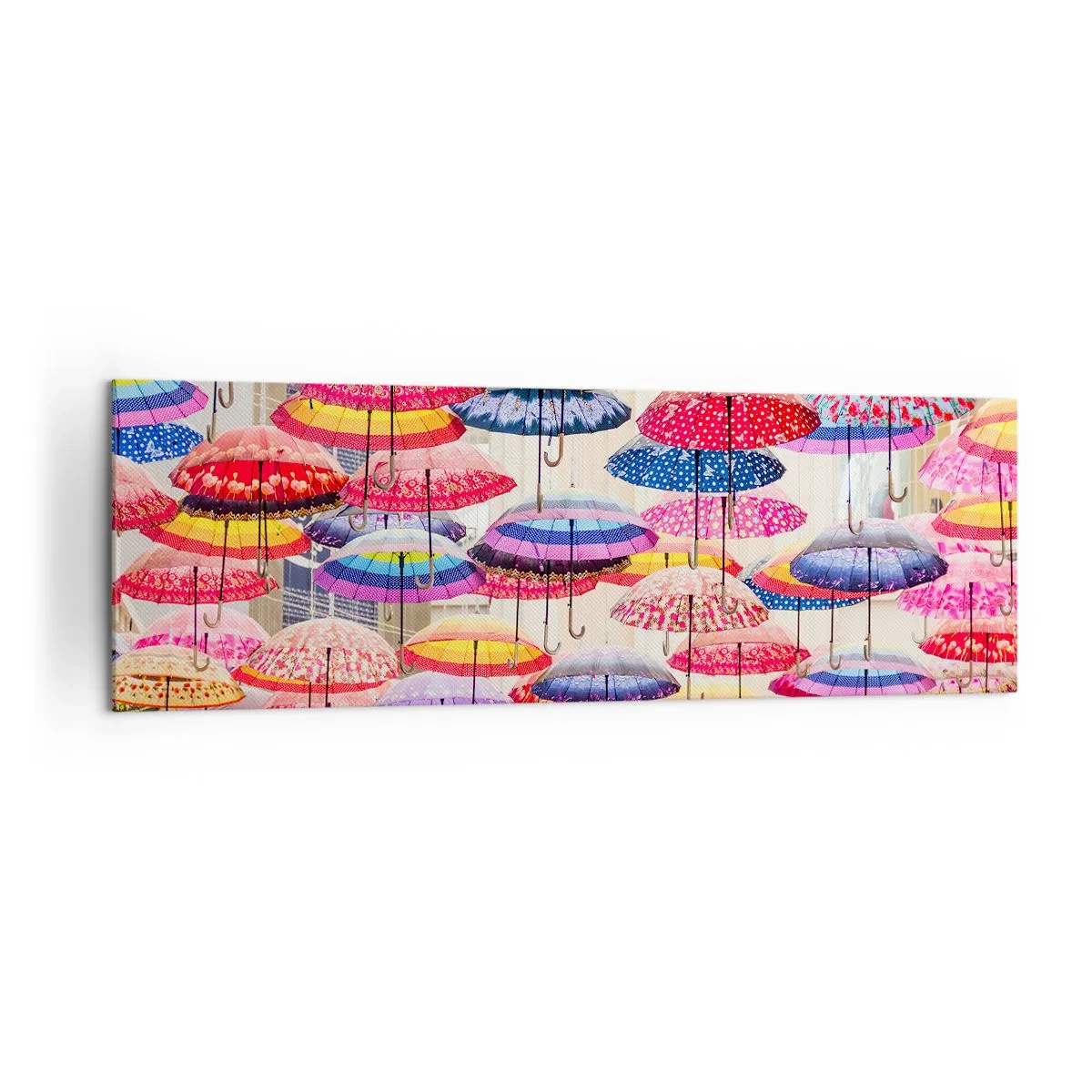 Quadro em tela - Prado urbano - 160x50 cm