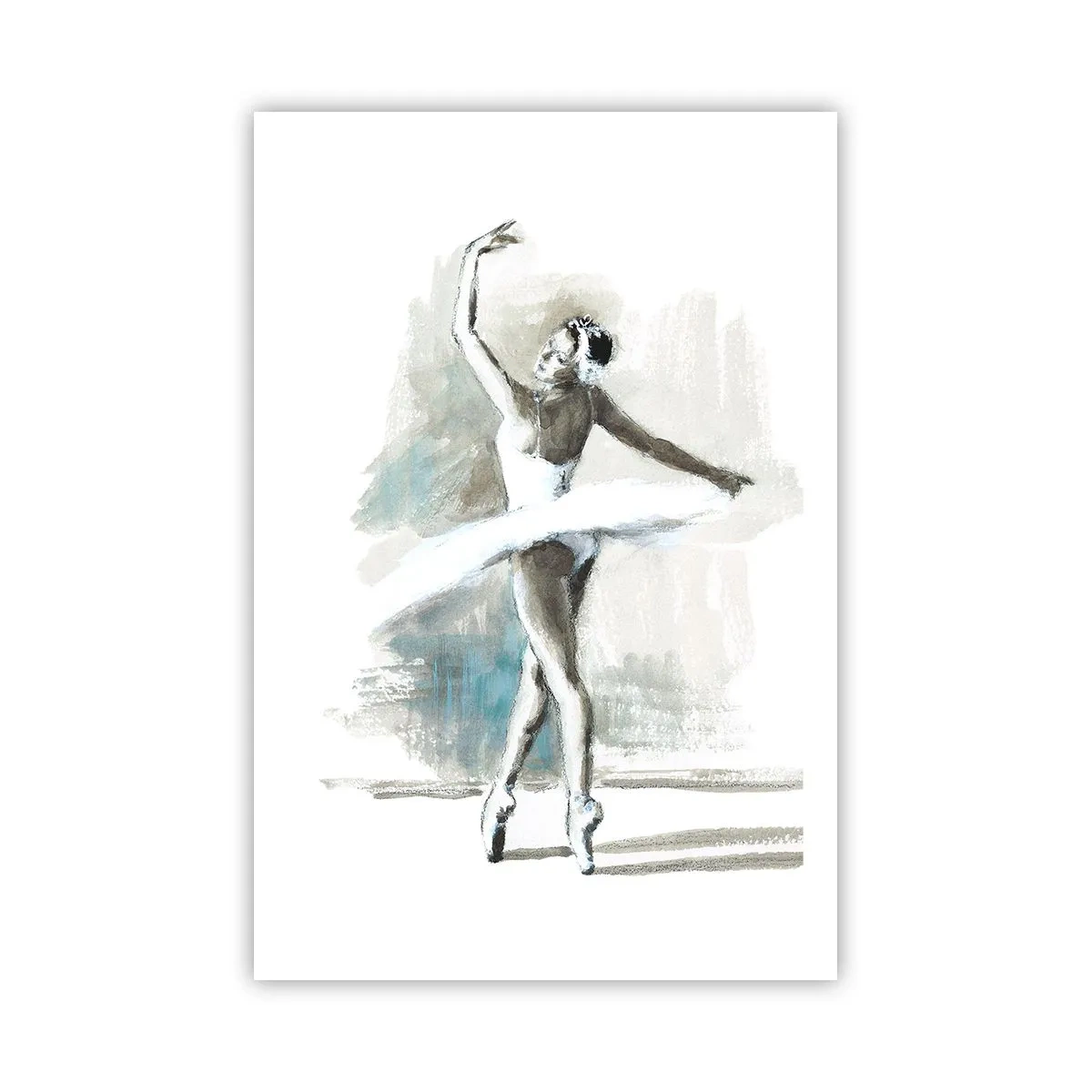 Pôster - Encantada num cisne - 61x91 cm