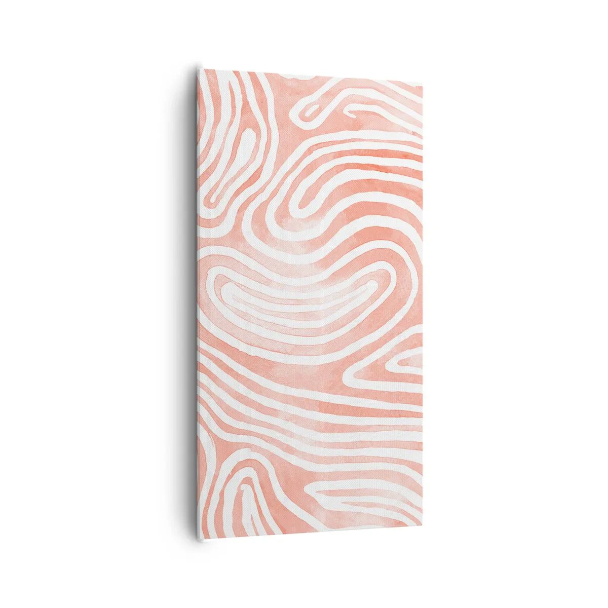 Quadro em tela - No labirinto de corais - 65x120 cm