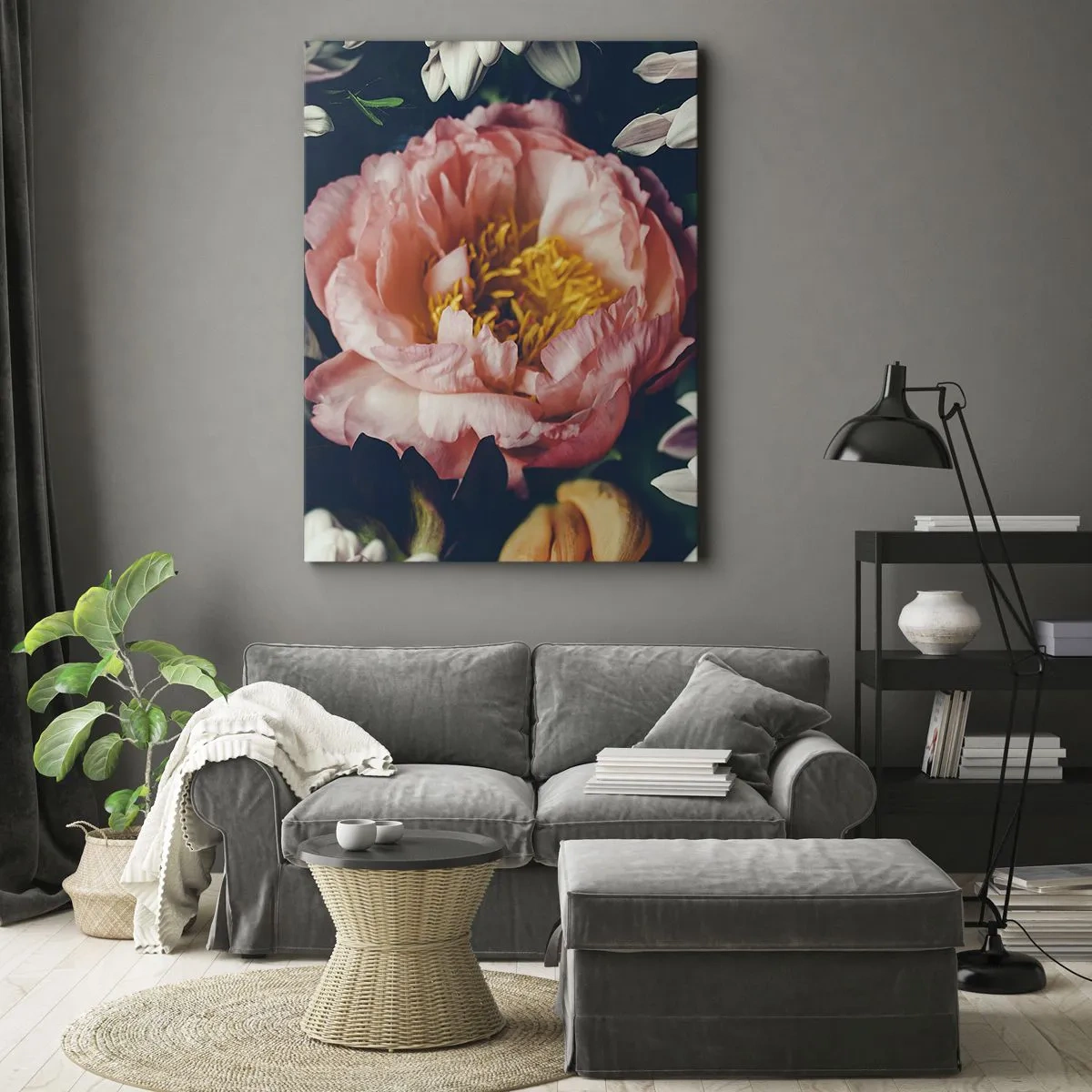 Quadro em tela - Com o esplendor barroco - 50x70 cm