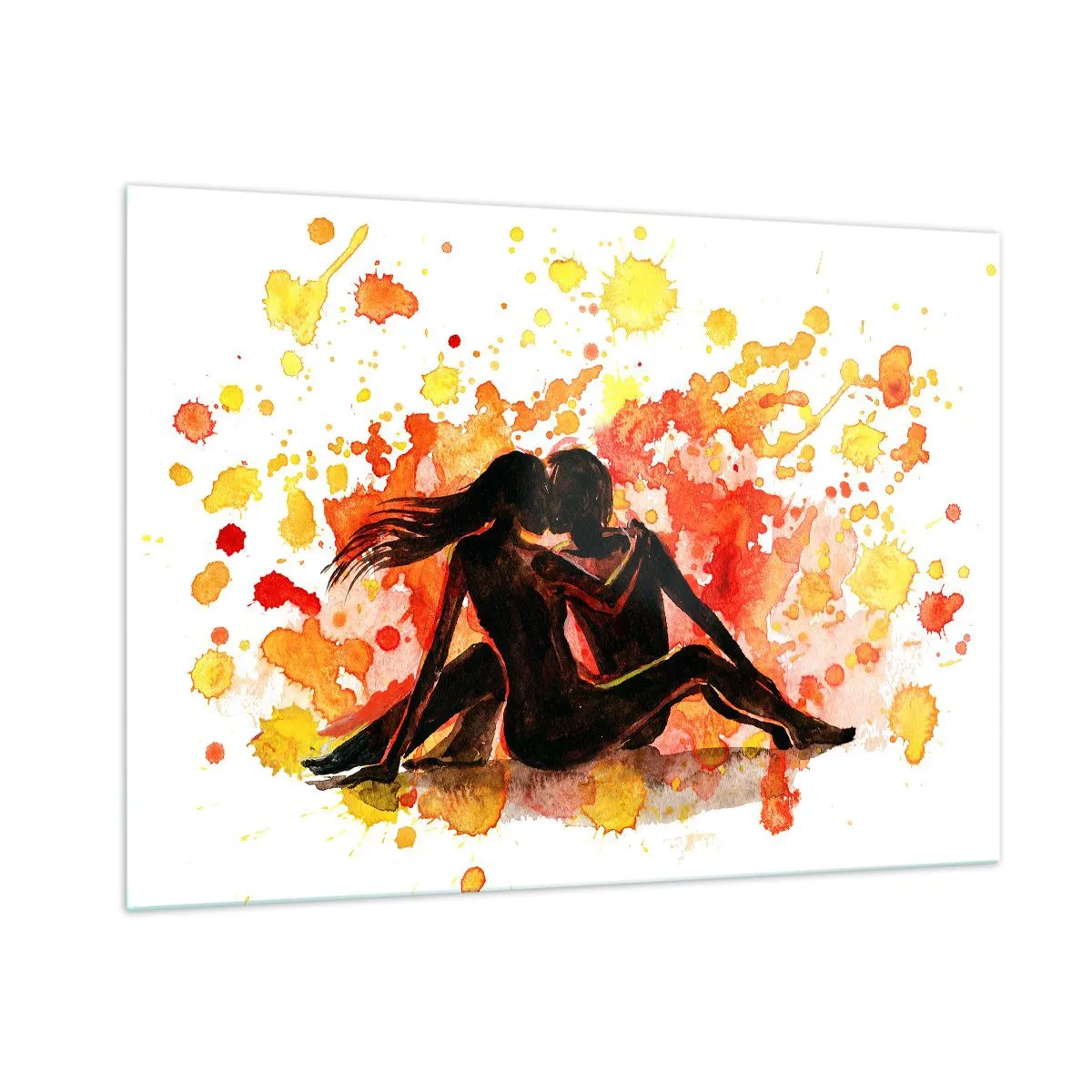 Quadro em vidro - E fez-se a luz - 100x70 cm