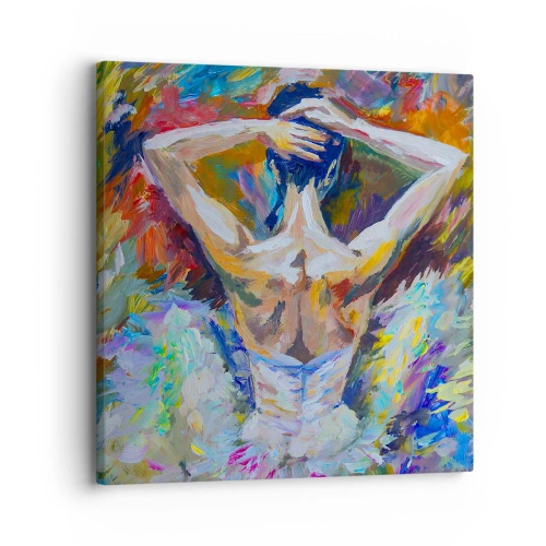 Quadro em tela - Pode ser qualquer coisa - 30x30 cm