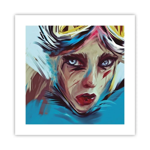 Pôster - A guerreira das estradas - 40x40 cm