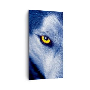 Quadro em tela - Olhar hipnotizante - 55x100 cm