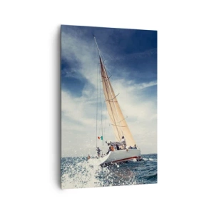 Quadro em tela - Não nos alcançarão! - 80x120 cm