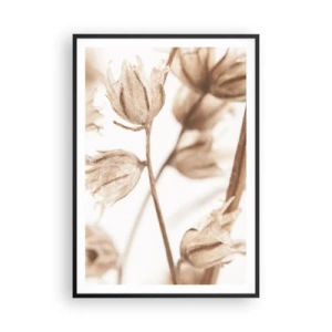 Pôster com moldura preta - Eles estão ligando no final do verão - 70x100 cm