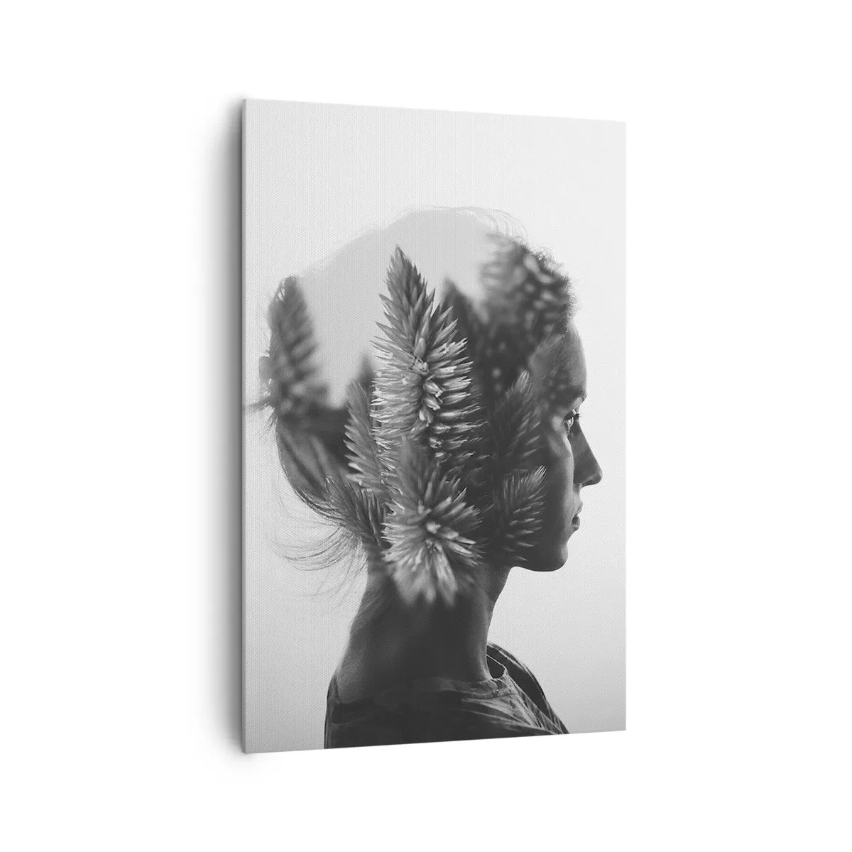 Quadro em tela - A senhora do pinhal - 80x120 cm