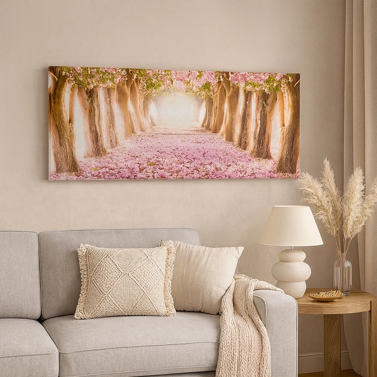 Quadro em tela - O Caminho para o Paraíso - 30x30 cm