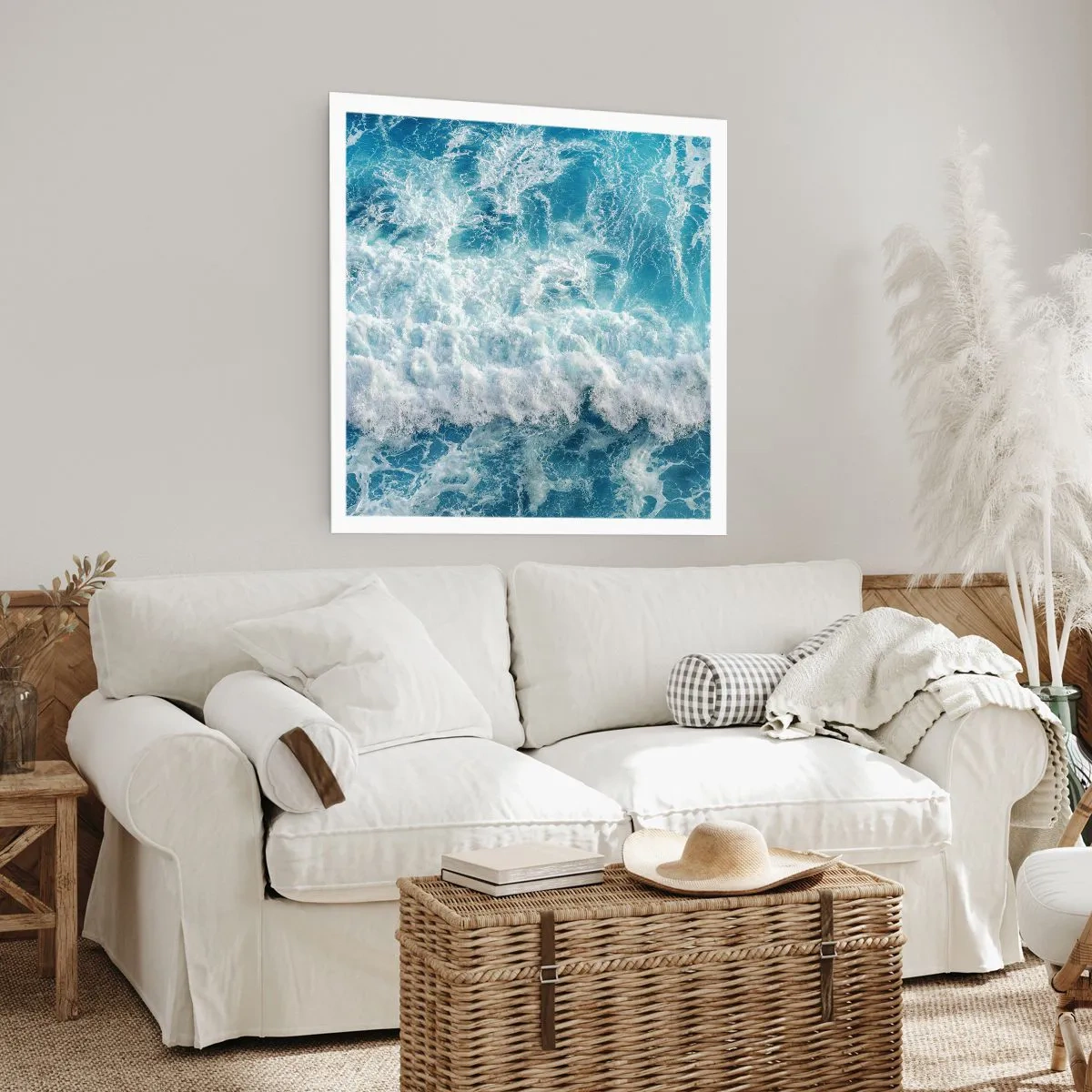 Pôster - Alegremente e aos saltos - 60x60 cm