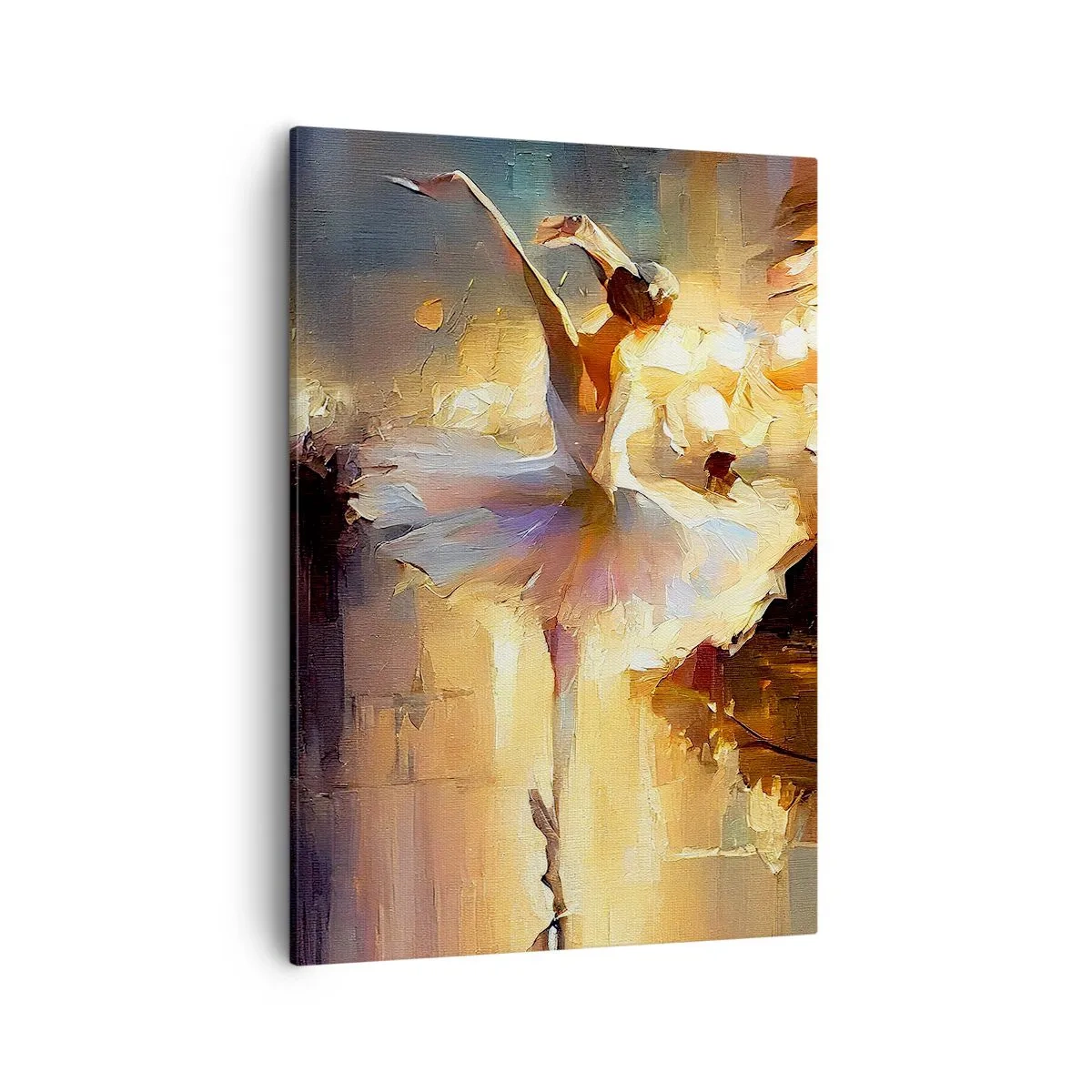 Quadro em tela - Milagre na rua - 50x70 cm
