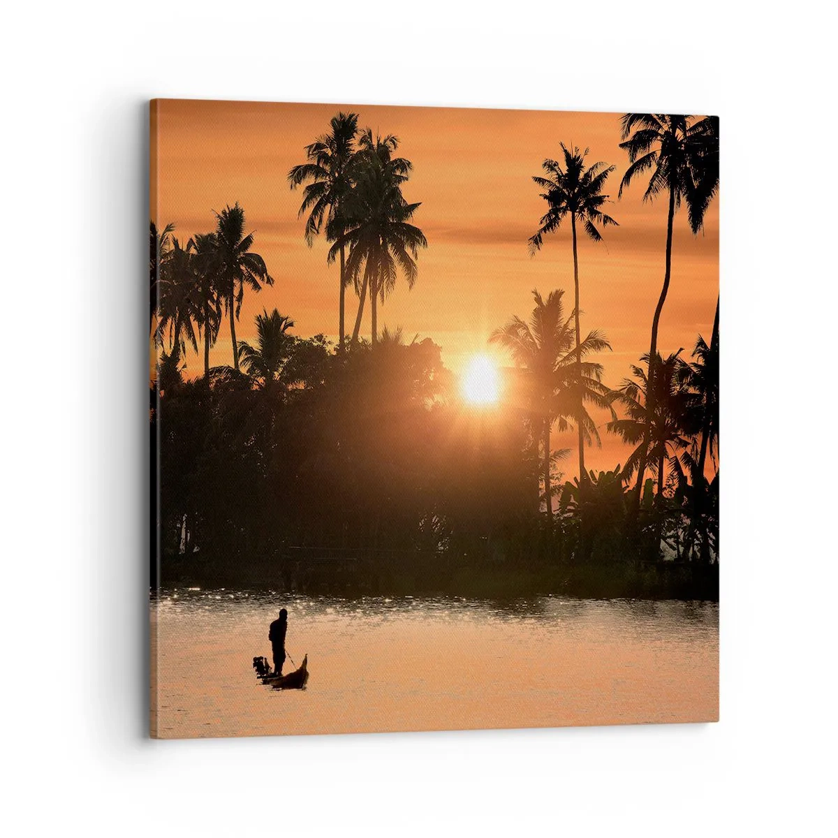 Quadro em tela - Hora do descanso - 70x70 cm