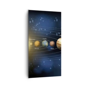 Quadro em tela - Um de dez - 65x120 cm